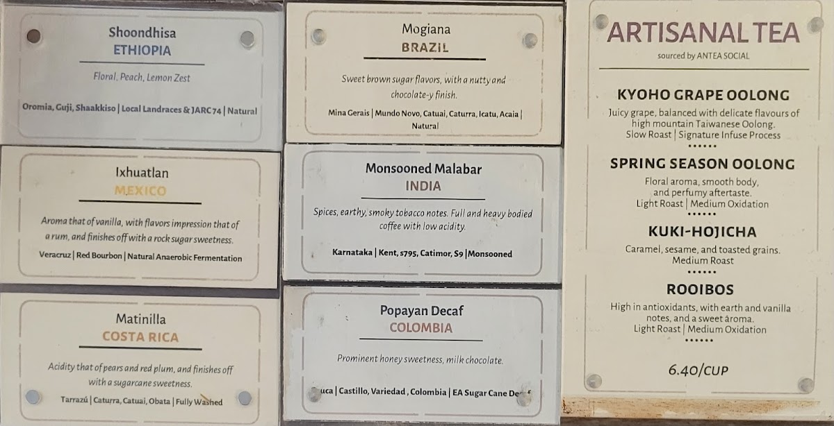 Menu - Tiong Hoe Specialty Coffee photo 3
