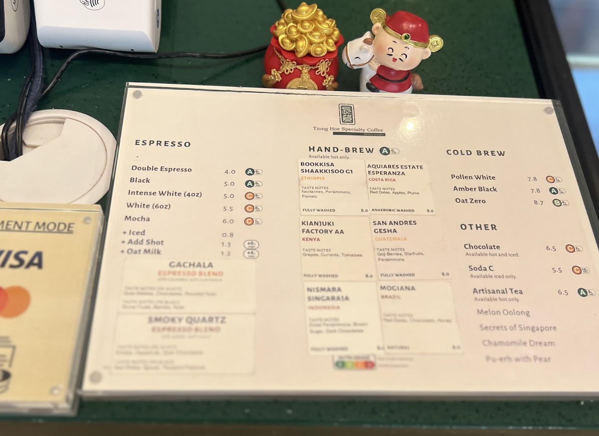 Menu - Tiong Hoe Specialty Coffee photo 4